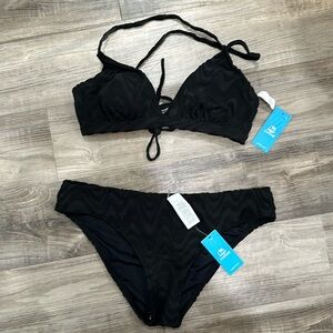 Black cup she bikini. New with tags.